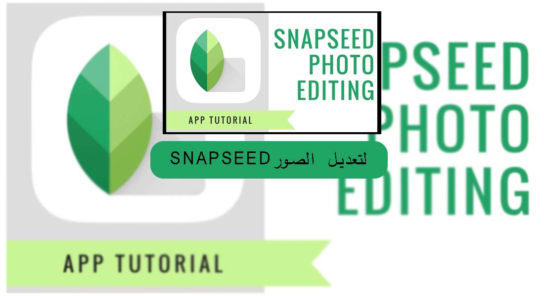 Snapseed لتعديل الصور